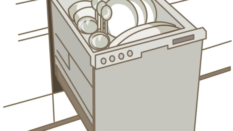 倉敷市児島上の町で　ビルトイン食器洗い機修理！