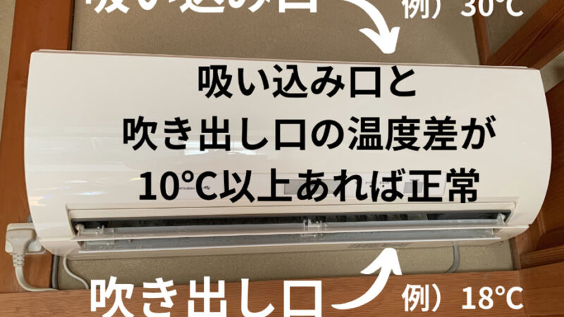 エアコンの効きが悪いときのチェック方法