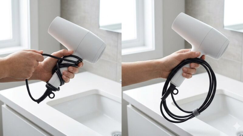 その巻き方、寿命を縮めてるかも？ドライヤーを長持ちさせる「正解」の収納術